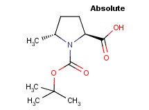 (5R)-1-(tert-butoxycarbonyl)-5-methyl-L-proline (5R)-1-(tert-butoxycarbonyl)-5-methyl-L-proline