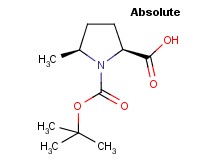 (5S)-1-(tert-butoxycarbonyl)-5-methyl-L-proline (5S)-1-(tert-butoxycarbonyl)-5-methyl-L-proline
