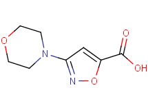 3-(4-morpholinyl)-5-isoxazolecarboxylic acid 3-(4-morpholinyl)-5-isoxazolecarboxylic acid