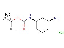 tert-butyl rac-[(1R,3S)-3-aminocyclohexyl]carbamate hydrochloride