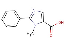 1-methyl-2-phenyl-1H-imidazole-5-carboxylic acid 1-methyl-2-phenyl-1H-imidazole-5-carboxylic acid