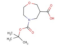 4-(tert-butoxycarbonyl)-1,4-oxazepane-6-carboxylic acid 4-(tert-butoxycarbonyl)-1,4-oxazepane-6-carboxylic acid