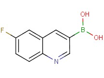 (6-fluoro-3-quinolinyl)boronic acid