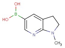(1-methyl-2,3-dihydro-1H-pyrrolo[2,3-b]pyridin-5-yl)boronic acid