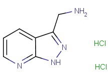 (1H-pyrazolo[3,4-b]pyridin-3-ylmethyl)amine dihydrochloride