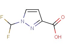 1-(difluoromethyl)-1H-pyrazole-3-carboxylic acid 1-(difluoromethyl)-1H-pyrazole-3-carboxylic acid