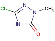 5-chloro-2-methyl-2,4-dihydro-3H-1,2,4-triazol-3-one