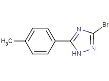 3-bromo-5-(4-methylphenyl)-1H-1,2,4-triazole 3-bromo-5-(4-methylphenyl)-1H-1,2,4-triazole