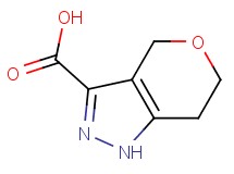 1,4,6,7-tetrahydropyrano[4,3-c]pyrazole-3-carboxylic acid