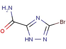 3-bromo-1H-1,2,4-triazole-5-carboxamide 3-bromo-1H-1,2,4-triazole-5-carboxamide