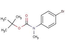 tert-butyl (4-bromophenyl)methylcarbamate tert-butyl (4-bromophenyl)methylcarbamate