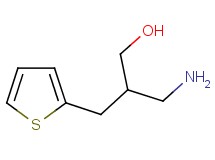 3-amino-2-(2-thienylmethyl)-1-propanol 3-amino-2-(2-thienylmethyl)-1-propanol