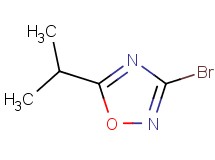 3-bromo-5-isopropyl-1,2,4-oxadiazole 3-bromo-5-isopropyl-1,2,4-oxadiazole