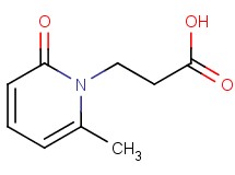 3-(6-methyl-2-oxo-1(2H)-pyridinyl)propanoic acid 3-(6-methyl-2-oxo-1(2H)-pyridinyl)propanoic acid