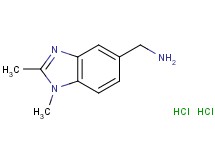 [(1,2-dimethyl-1H-benzimidazol-5-yl)methyl]amine dihydrochloride