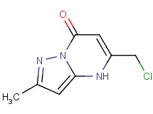 5-(chloromethyl)-2-methylpyrazolo[1,5-a]pyrimidin-7(4H)-one