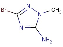 3-bromo-1-methyl-1H-1,2,4-triazol-5-amine 3-bromo-1-methyl-1H-1,2,4-triazol-5-amine