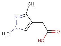 (1,3-dimethyl-1H-pyrazol-4-yl)acetic acid (1,3-dimethyl-1H-pyrazol-4-yl)acetic acid