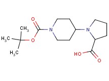 1-[1-(tert-butoxycarbonyl)-4-piperidinyl]proline