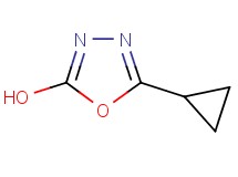 5-cyclopropyl-1,3,4-oxadiazol-2-ol