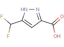 5-(difluoromethyl)-1H-pyrazole-3-carboxylic acid