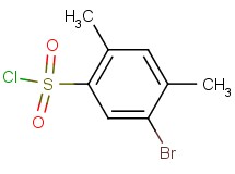 5-bromo-2,4-dimethylbenzenesulfonyl chloride 5-bromo-2,4-dimethylbenzenesulfonyl chloride