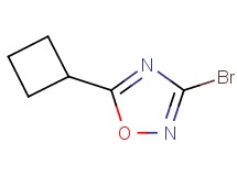 3-bromo-5-cyclobutyl-1,2,4-oxadiazole 3-bromo-5-cyclobutyl-1,2,4-oxadiazole