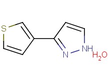 3-(3-thienyl)-1H-pyrazole hydrate