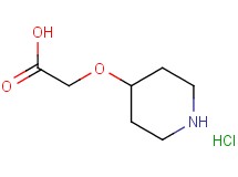 (4-piperidinyloxy)acetic acid hydrochloride (4-piperidinyloxy)acetic acid hydrochloride