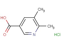 5,6-dimethylnicotinic acid hydrochloride 5,6-dimethylnicotinic acid hydrochloride