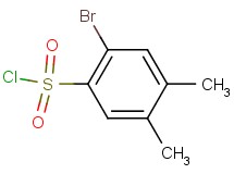 2-bromo-4,5-dimethylbenzenesulfonyl chloride 2-bromo-4,5-dimethylbenzenesulfonyl chloride