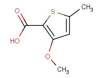 3-methoxy-5-methyl-2-thiophenecarboxylic acid 3-methoxy-5-methyl-2-thiophenecarboxylic acid