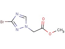 methyl (3-bromo-1H-1,2,4-triazol-1-yl)acetate methyl (3-bromo-1H-1,2,4-triazol-1-yl)acetate