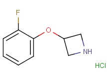 3-(2-fluorophenoxy)azetidine hydrochloride