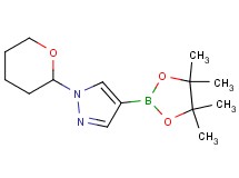 1-(tetrahydro-2H-pyran-2-yl)-4-(4,4,5,5-tetramethyl-1,3,2-dioxaborolan-2-yl)-1H-pyrazole