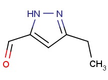 3-ethyl-1H-pyrazole-5-carbaldehyde
