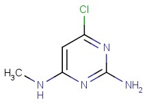 6-chloro-N~4~-methyl-2,4-pyrimidinediamine 6-chloro-N~4~-methyl-2,4-pyrimidinediamine