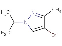 4-bromo-1-isopropyl-3-methyl-1H-pyrazole 4-bromo-1-isopropyl-3-methyl-1H-pyrazole
