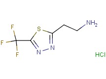 {2-[5-(trifluoromethyl)-1,3,4-thiadiazol-2-yl]ethyl}amine hydrochloride
