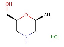 [cis-6-methyl-2-morpholinyl]methanol hydrochloride