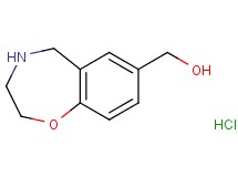 2,3,4,5-tetrahydro-1,4-benzoxazepin-7-ylmethanol hydrochloride