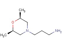 3-[cis-2,6-dimethyl-4-morpholinyl]-1-propanamine