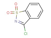 3-chloro-1,2-benzisothiazole 1,1-dioxide 3-chloro-1,2-benzisothiazole 1,1-dioxide