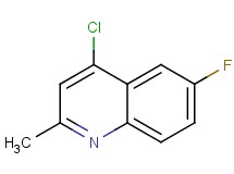 4-chloro-6-fluoro-2-methylquinoline 4-chloro-6-fluoro-2-methylquinoline
