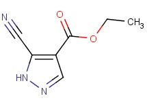 ethyl 5-cyano-1H-pyrazole-4-carboxylate ethyl 5-cyano-1H-pyrazole-4-carboxylate