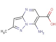7-amino-2-methylpyrazolo[1,5-a]pyrimidine-6-carboxylic acid