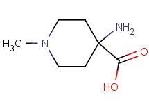 4-amino-1-methyl-4-piperidinecarboxylic acid 4-amino-1-methyl-4-piperidinecarboxylic acid