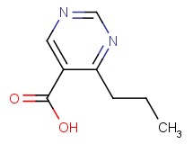 4-propyl-5-pyrimidinecarboxylic acid 4-propyl-5-pyrimidinecarboxylic acid