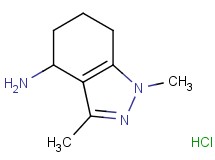 1,3-dimethyl-4,5,6,7-tetrahydro-1H-indazol-4-amine hydrochloride 1,3-dimethyl-4,5,6,7-tetrahydro-1H-indazol-4-amine hydrochloride