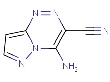 4-aminopyrazolo[5,1-c][1,2,4]triazine-3-carbonitrile